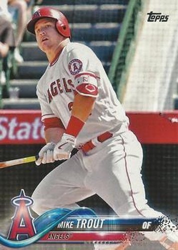 #300 Mike Trout - Los Angeles Angels - 2018 Topps Baseball
