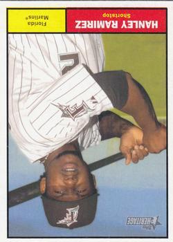 #300b Hanley Ramirez - Florida Marlins - 2010 Topps Heritage Baseball