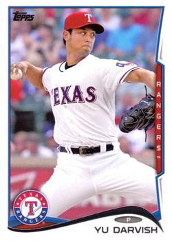 #300c Yu Darvish - Texas Rangers - 2014 Topps Baseball
