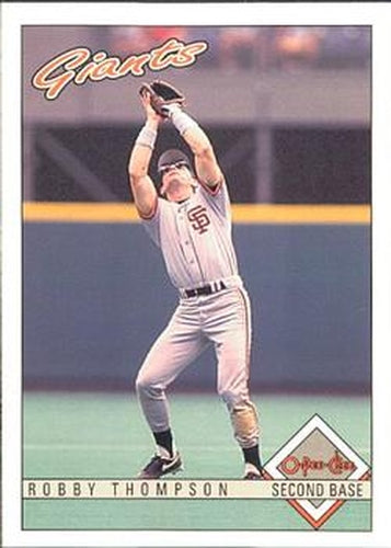 #301 Robby Thompson - San Francisco Giants - 1993 O-Pee-Chee Baseball