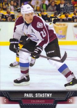 #301 Paul Stastny - Colorado Avalanche - 2013-14 Upper Deck Hockey