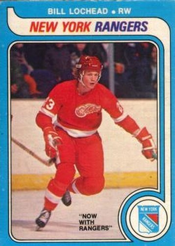 #301 Bill Lochead - New York Rangers - 1979-80 O-Pee-Chee Hockey