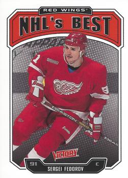 #301 Sergei Fedorov - Detroit Red Wings - 2000-01 Upper Deck Victory Hockey