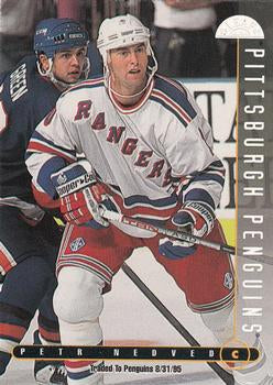 #301 Petr Nedved - Pittsburgh Penguins - 1995-96 Leaf Hockey