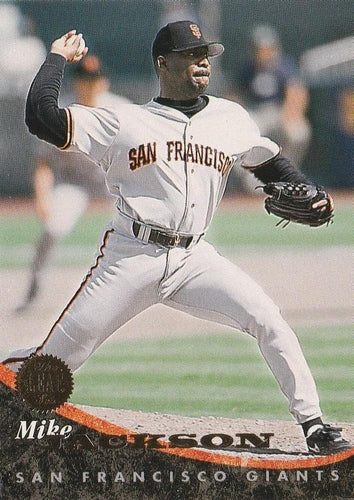 #301 Mike Jackson - San Francisco Giants - 1994 Leaf Baseball