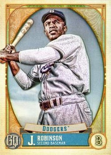 #301 Jackie Robinson - Brooklyn Dodgers - 2021 Topps Gypsy Queen Baseball