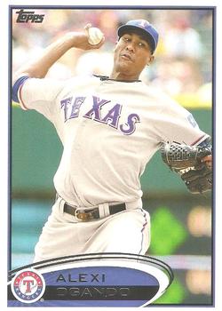 #301 Alexi Ogando - Texas Rangers - 2012 Topps Baseball