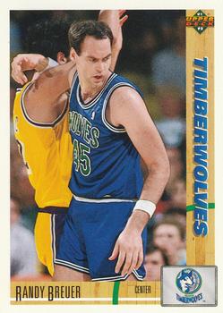 #301 Randy Breuer - Minnesota Timberwolves - 1991-92 Upper Deck Basketball