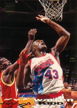 #301 Warren Kidd - Philadelphia 76ers - 1993-94 Stadium Club Basketball