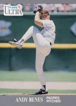 #301 Andy Benes - San Diego Padres - 1991 Ultra Baseball