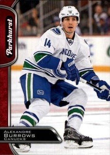 #301 Alexandre Burrows - Vancouver Canucks - 2016-17 Parkhurst - Red Hockey