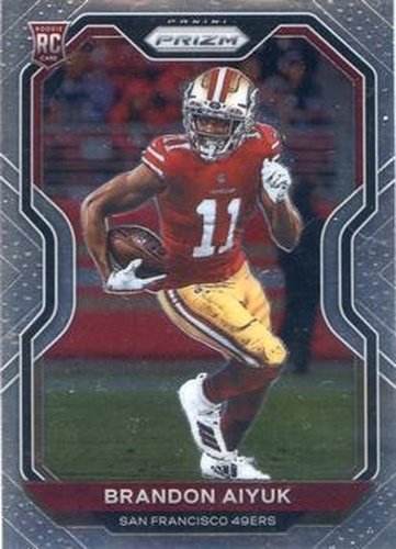 #301 Brandon Aiyuk - San Francisco 49ers - 2020 Panini Prizm Football