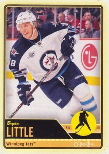 #301 Bryan Little - Winnipeg Jets - 2012-13 O-Pee-Chee Hockey
