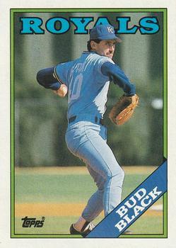 #301 Bud Black - Kansas City Royals - 1988 Topps Baseball