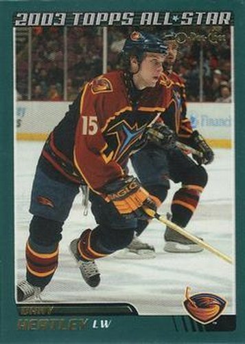 #301 Dany Heatley - Atlanta Thrashers - 2003-04 O-Pee-Chee Hockey