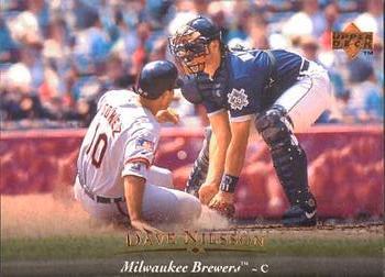 #301 Dave Nilsson - Milwaukee Brewers - 1995 Upper Deck Baseball