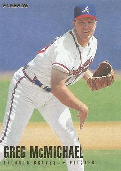 #301 Greg McMichael - Atlanta Braves - 1996 Fleer Baseball