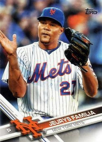 #301 Jeurys Familia - New York Mets - 2017 Topps Baseball