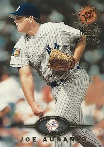 #301 Joe Ausanio - New York Yankees - 1995 Stadium Club Baseball