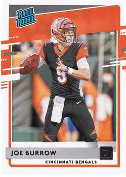 #301 Joe Burrow - Cincinnati Bengals - 2020 Donruss Football