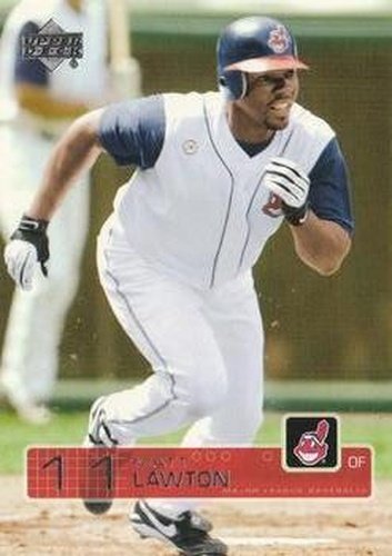 #301 Matt Lawton - Cleveland Indians - 2003 Upper Deck Baseball