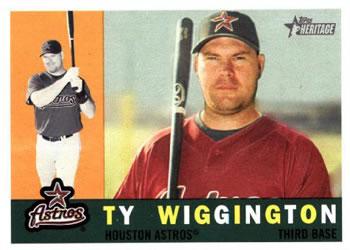 #301 Ty Wigginton - Houston Astros - 2009 Topps Heritage Baseball
