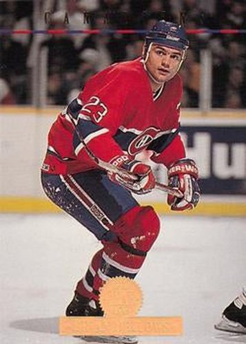 #301 Brian Bellows - Montreal Canadiens - 1994-95 Leaf Hockey