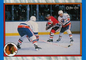 #301 Chicago Blackhawks - Chicago Blackhawks - 1989-90 O-Pee-Chee Hockey