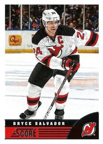 #301 Bryce Salvador - New Jersey Devils - 2013-14 Score Hockey