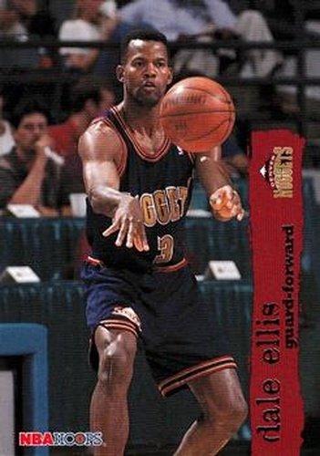 #301 Dale Ellis - Denver Nuggets - 1995-96 Hoops Basketball