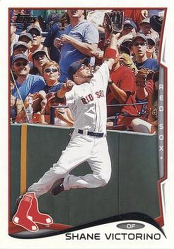 #301a Shane Victorino - Boston Red Sox - 2014 Topps Baseball