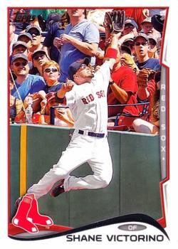 #301b Shane Victorino - Boston Red Sox - 2014 Topps Baseball