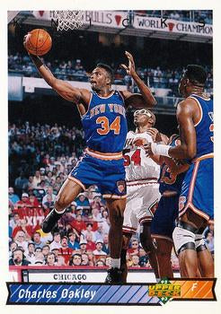 #302 Charles Oakley - New York Knicks - 1992-93 Upper Deck Basketball