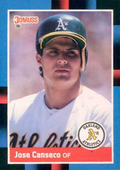 #302 Jose Canseco - Oakland Athletics - 1988 Donruss Baseball