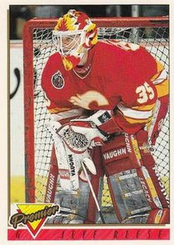 #302 Jeff Reese - Calgary Flames - 1993-94 Topps Premier Hockey