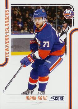 #302 Mark Katic - New York Islanders - 2011-12 Score Hockey