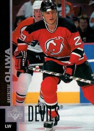 #302 Krzysztof Oliwa - New Jersey Devils - 1997-98 Upper Deck Hockey