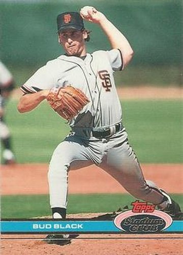 #302 Bud Black - San Francisco Giants - 1991 Stadium Club Baseball