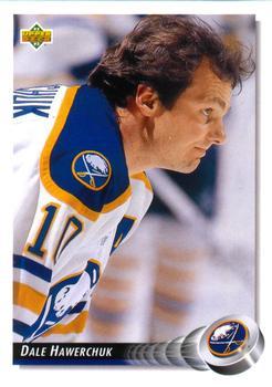 #302 Dale Hawerchuk - Buffalo Sabres - 1992-93 Upper Deck Hockey