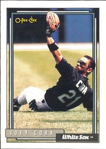 #302 Joey Cora - Chicago White Sox - 1992 O-Pee-Chee Baseball