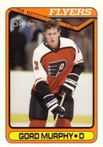 #302 Gord Murphy - Philadelphia Flyers - 1990-91 O-Pee-Chee Hockey