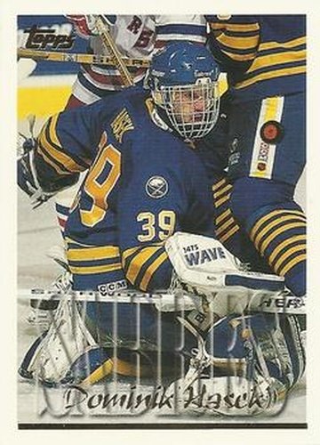 #302 Dominik Hasek - Buffalo Sabres - 1995-96 Topps Hockey