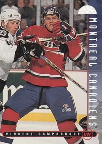 #302 Vincent Damphousse - Montreal Canadiens - 1995-96 Leaf Hockey