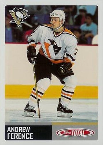 #302 Andrew Ference - Pittsburgh Penguins - 2002-03 Topps Total Hockey