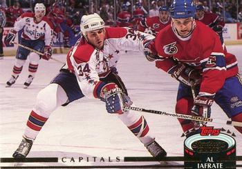 #302 Al Iafrate - Washington Capitals - 1992-93 Stadium Club Hockey