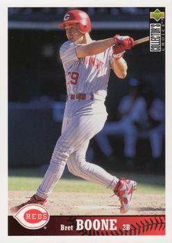 #302 Bret Boone - Cincinnati Reds - 1997 Collector's Choice Baseball