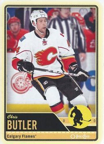 #302 Chris Butler - Calgary Flames - 2012-13 O-Pee-Chee Hockey