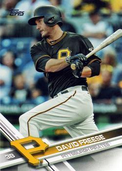 #302 David Freese - Pittsburgh Pirates - 2017 Topps Baseball