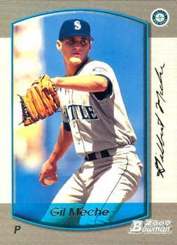 #302 Gil Meche - Seattle Mariners - 2000 Bowman Baseball