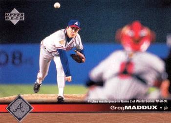 #302 Greg Maddux - Atlanta Braves - 1997 Upper Deck Baseball
